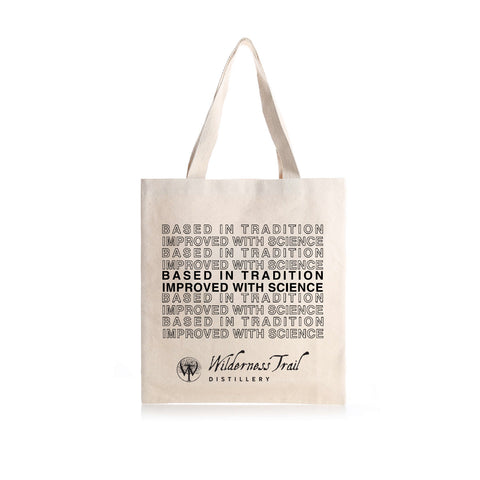 Canvas Bag with Wilderness Trail Motto