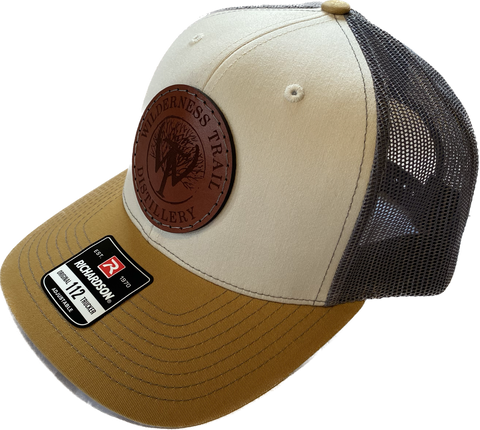 Trucker Hat with Leather Patch