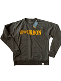 Bourbon Sweatshirt with Cloth Letters
